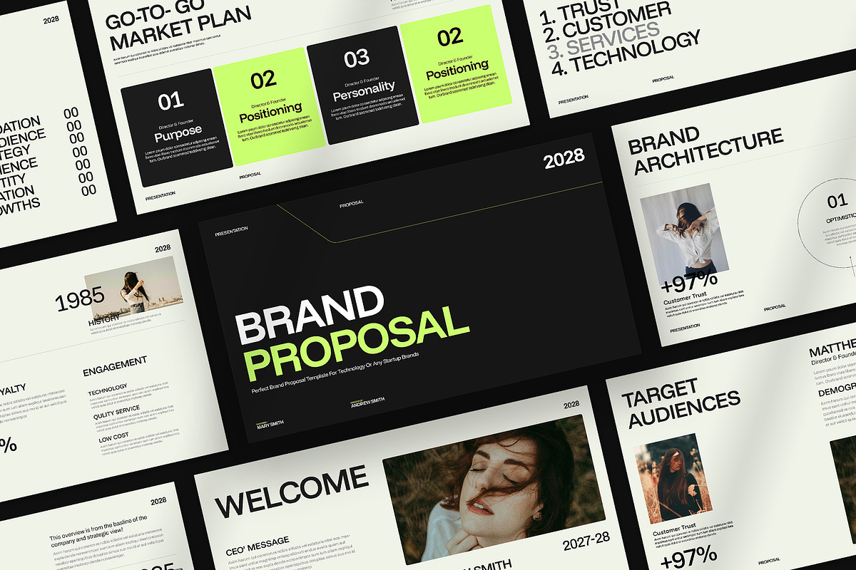 Brand Proposal Presentation Template, a Presentation Template by Oriofix (Photo 3 of 10)