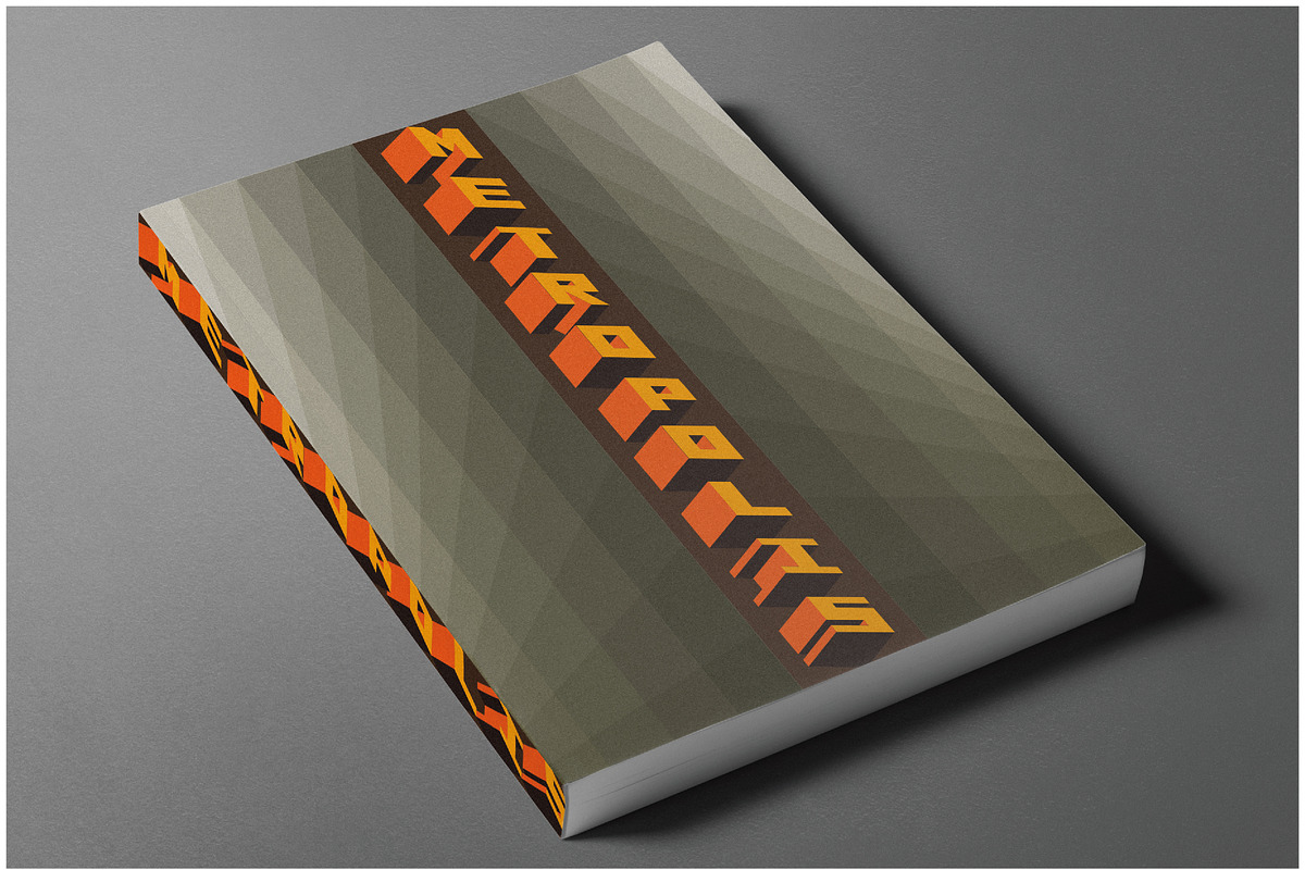 Isocube – Layered Isometric Font, a Font by Kevin Foley Fonts (Photo 10 of 10)
