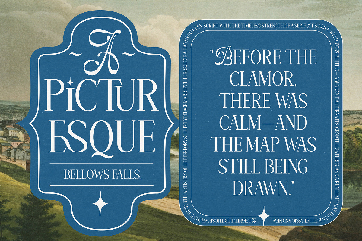 Amelissa Partis, a Serif Font by Madjack.font (Photo 8 of 11)