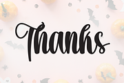 Lovely Halloween | Script Font, a Handwritten Font by Scratchones (Thumbnail 8 of 8)