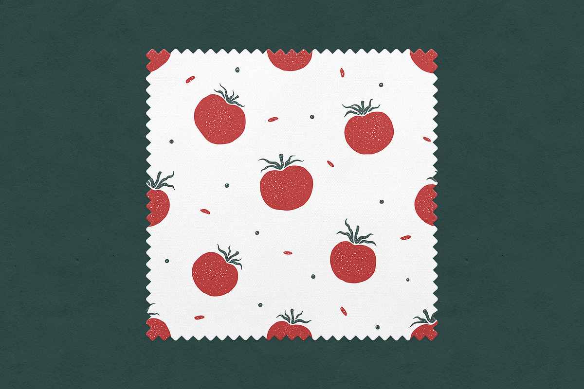 Vegetables & Fruits Patterns, a Pattern Graphic by 2DFUNS (Photo 5 of 15)