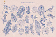 Japanese pattern and elements set, a Pattern Graphic by likorbut (Thumbnail 4 of 9)