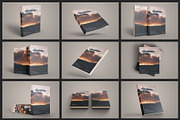 Softcover Book Mockup - 9 PSD Files, a Books & Magazine Mockup by Muhazdinata (Thumbnail 1 of 11)