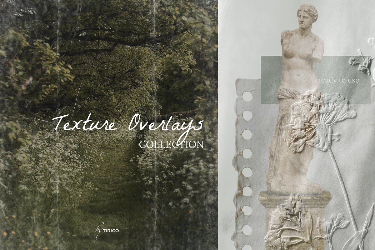Texture Overlays Collection, an Object Graphic by TiriCo (Photo 1 of 14)