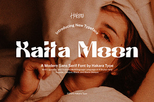 Kaila Moon - Display Sans Serif