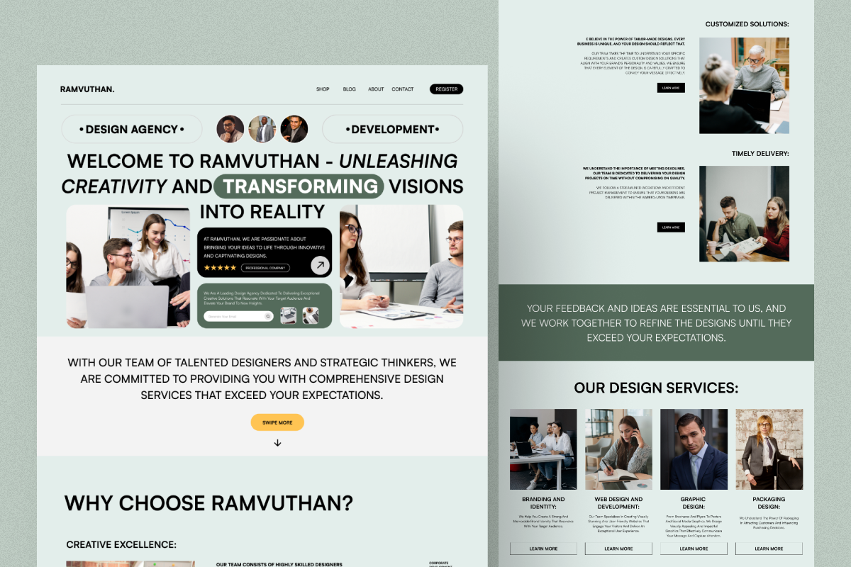 Ramvuthan Design Agency, an UI Kit Template by slidenotion (Photo 5 of 6)