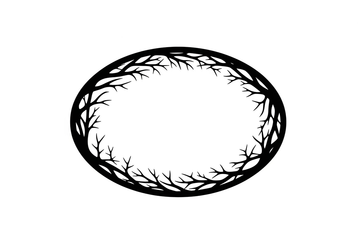 Hand Drawn Oval Scribble Frames, an Illustration by Gfx_Store (Photo 49 of 51)