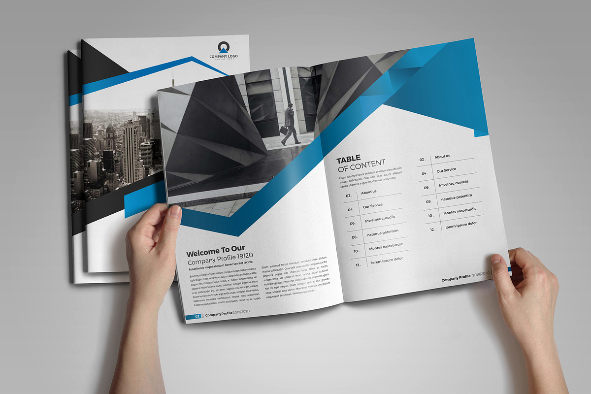 Company Profile Template V6, a Brochure Template by JanySultana (Photo 2 of 14)