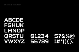 Synthium Display - Futuristic Font