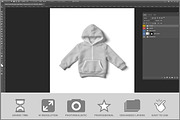 Kids Pullover Hoodie PSD, a Hoody Mockup by Bruno's Shop (Thumbnail 2 of 3)