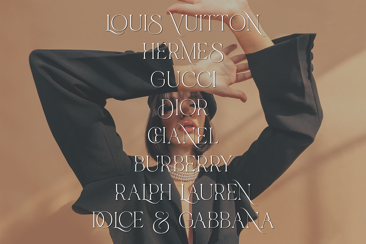 Luxca - Modern Luxury Serif, a Serif Font by Shakira Studio (Photo 3 of 14)