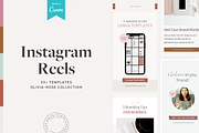 Olivia-Rose Reels Canva Templates, a Social Media Template by The Canva Template Shop (Thumbnail 1 of 7)