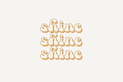 Magic Bloom - A Groovy Font, a Font by Pen Culture (Thumbnail 4 of 6)