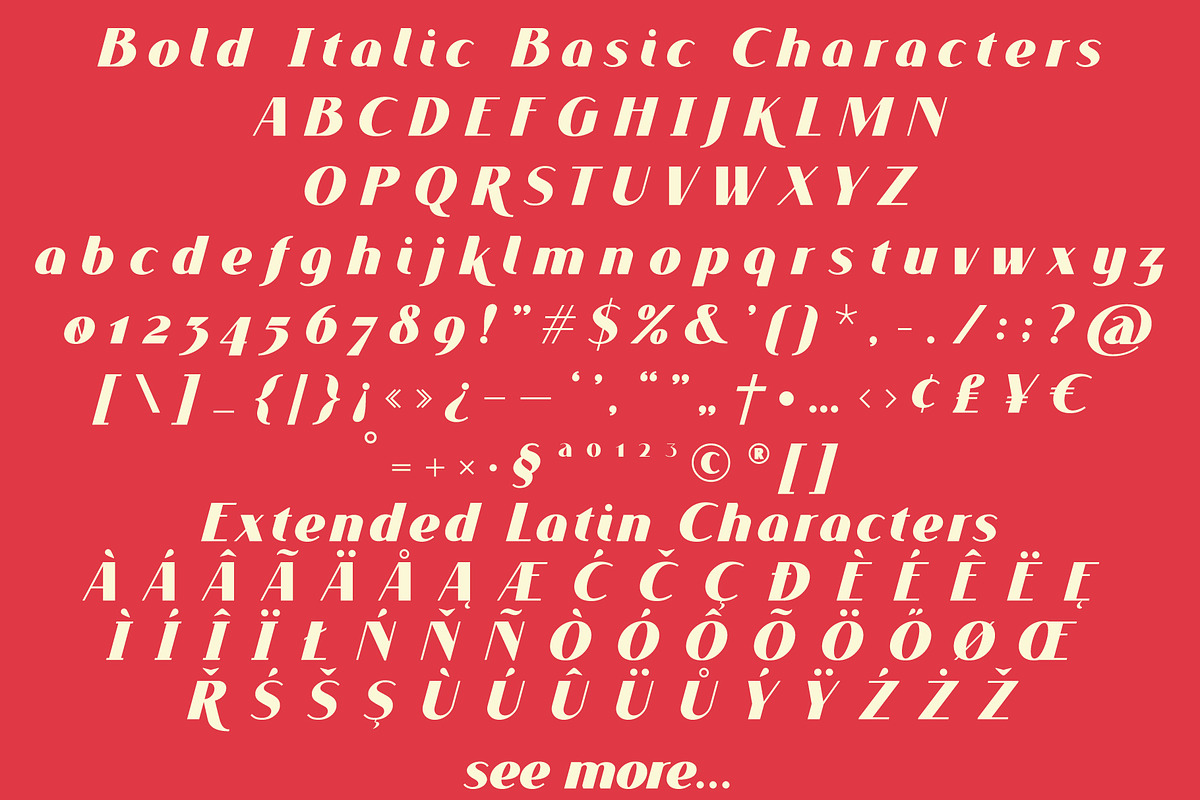 VOGUER Sans family preview 6