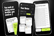 Task management app design UI KIT, an App Template by Lazyinterface UX UI Team (Thumbnail 1 of 2)