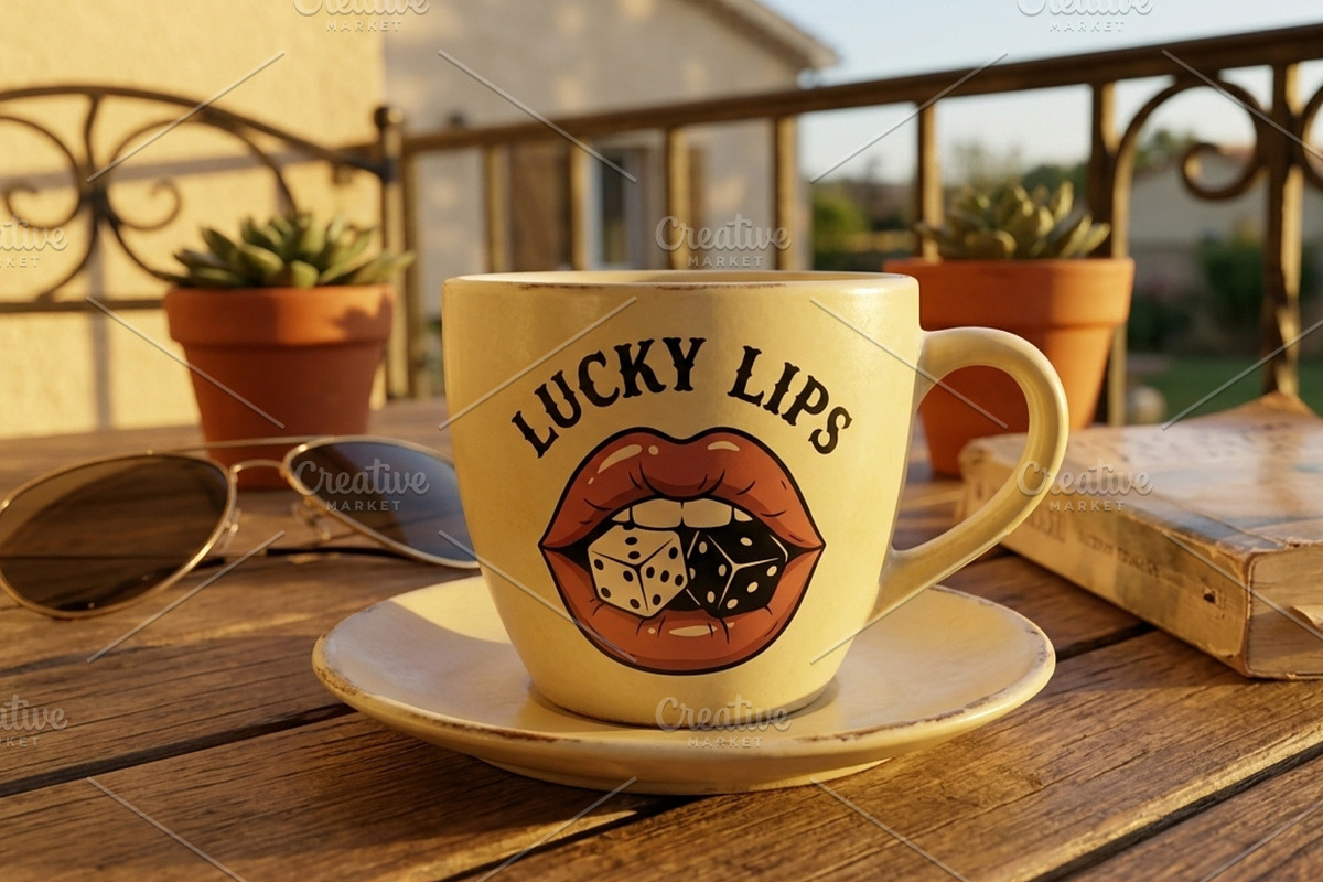 Lucky lips, a Person Illustration by Vectorlina (Photo 5 of 5)