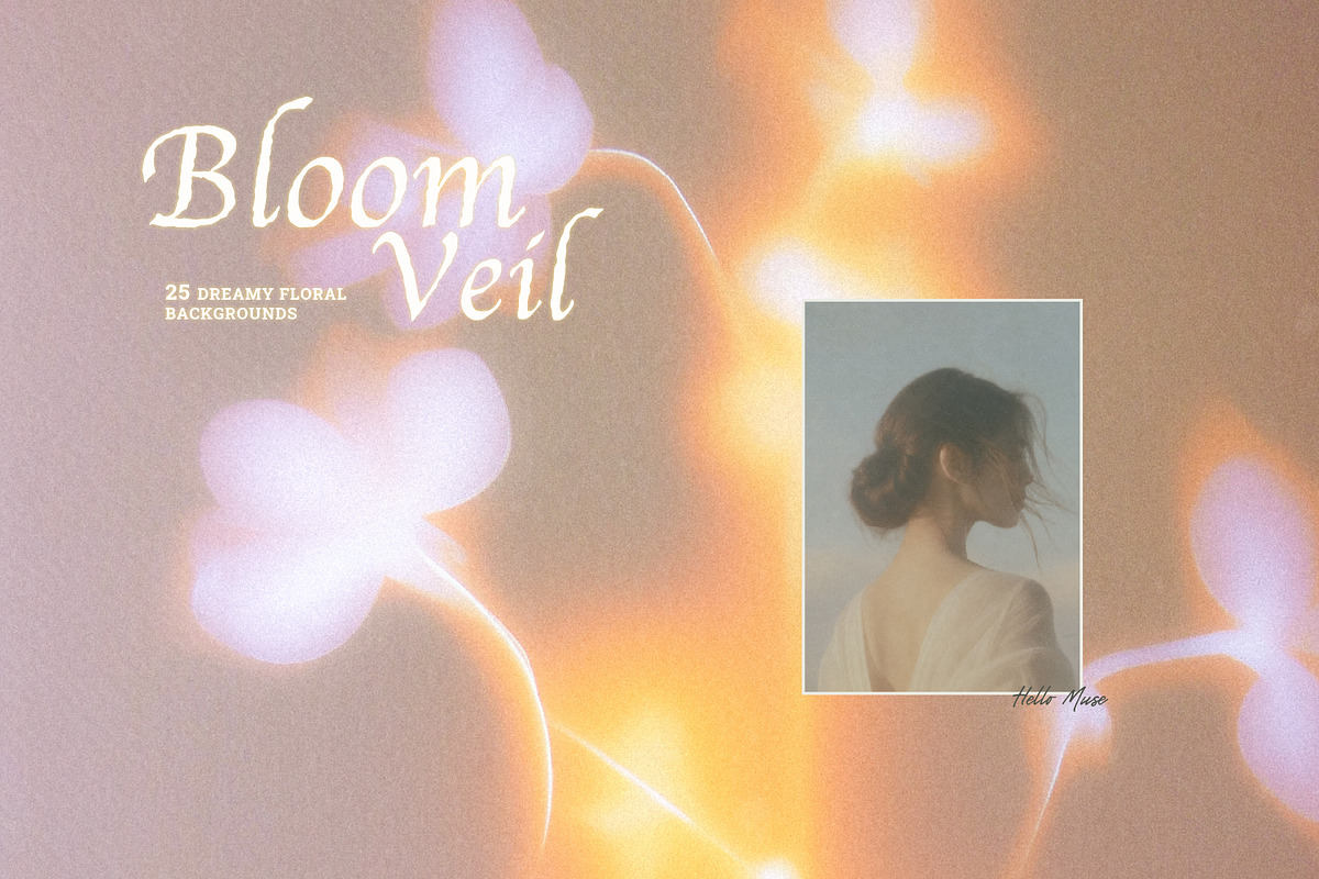Bloom Veil: Dreamy Floral, a Background Graphic by Hello Muse (Photo 10 of 10)