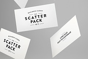 Scatter Business Cards Mockup, a Print Template by GraphicHero (Thumbnail 4 of 5)
