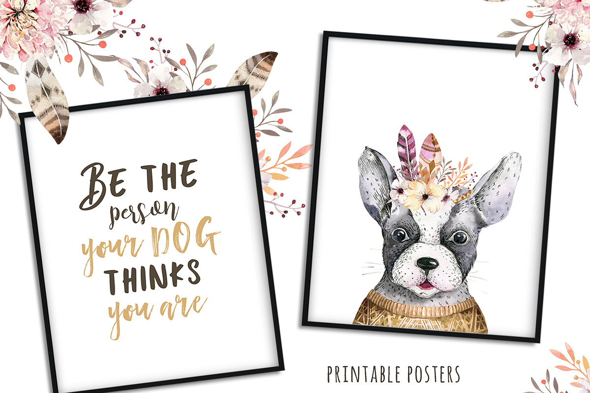 Cute dog collection, an Animal Illustration by Peace ART (Photo 10 of 10)