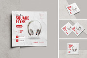 Square Flyer Mockup, an Advertising Mockup by swsi-studio (Thumbnail 1 of 5)