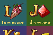 Children's Alphabet SET, an Education Illustration by Saranai Store (Thumbnail 6 of 10)