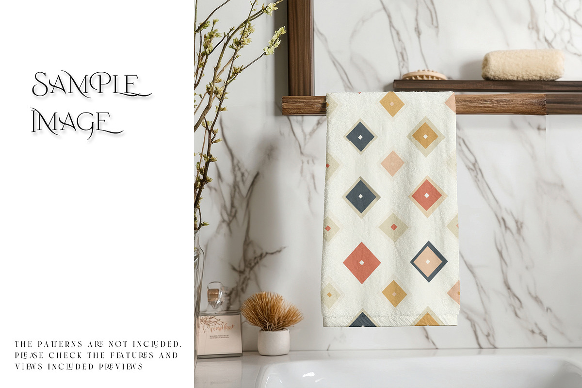 Bath Towels Mockups, a Merchandise Mockup by mock-ups (Photo 13 of 16)