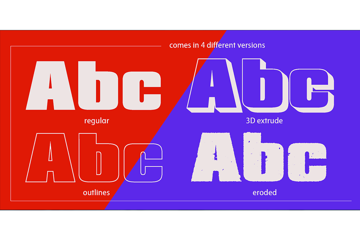 Magna Lux, a Sans Serif Font by Sharkshock (Photo 5 of 10)