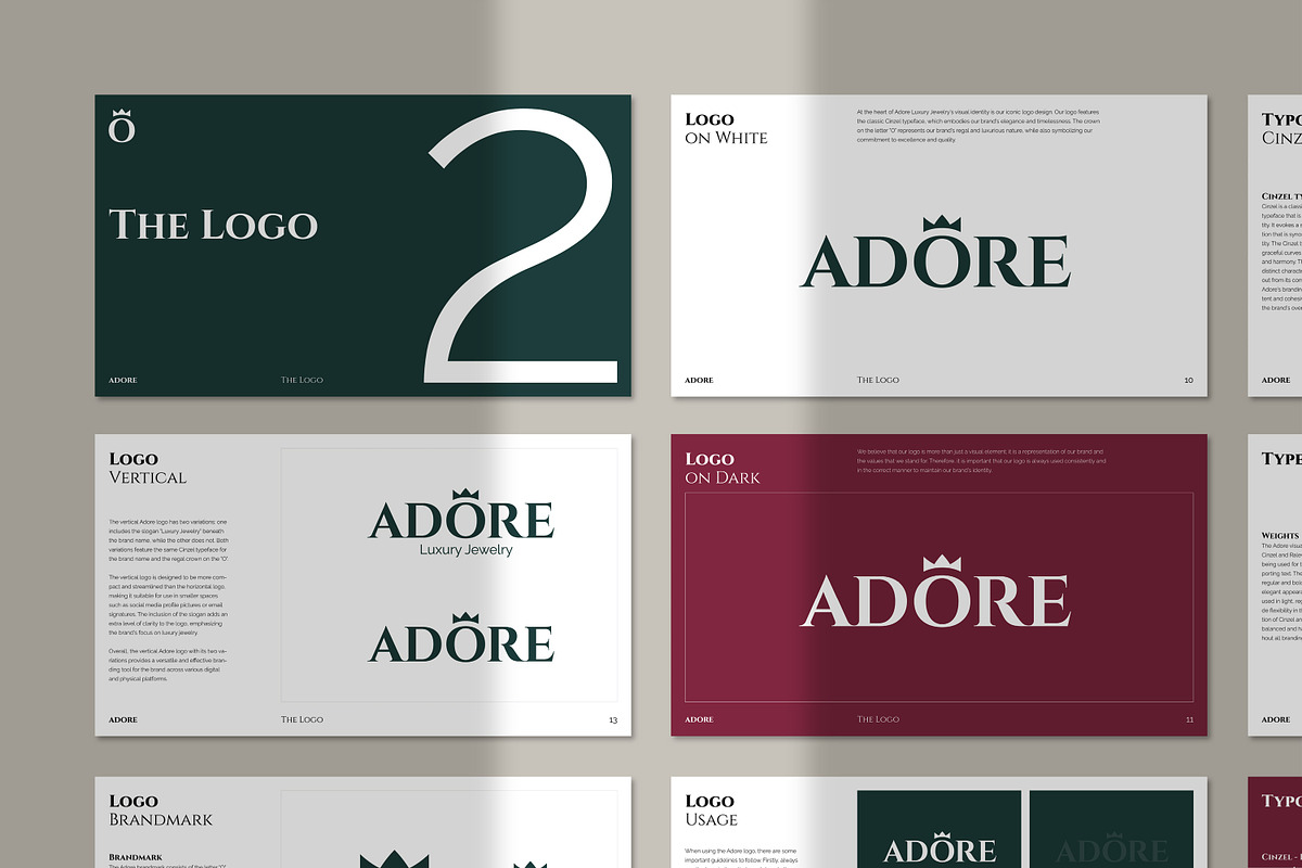 Brand Guidelines Template, a Presentation Template by Typefool's Shop (Photo 7 of 11)