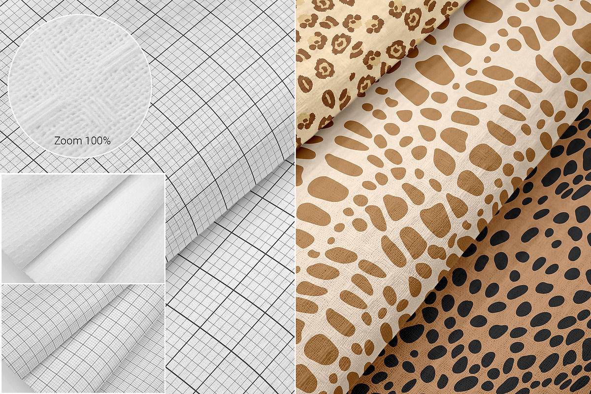 34 Fabric Mockup Bundle, a Packaging Mockup by bazarova (Photo 5 of 12)