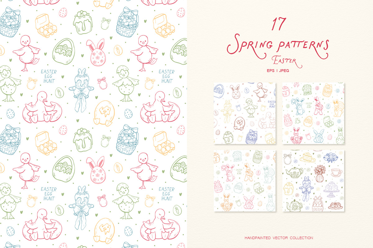 Whimsical Set Cozy Spring, a Seasonal Illustration by ViktoriyaD (Photo 12 of 22)