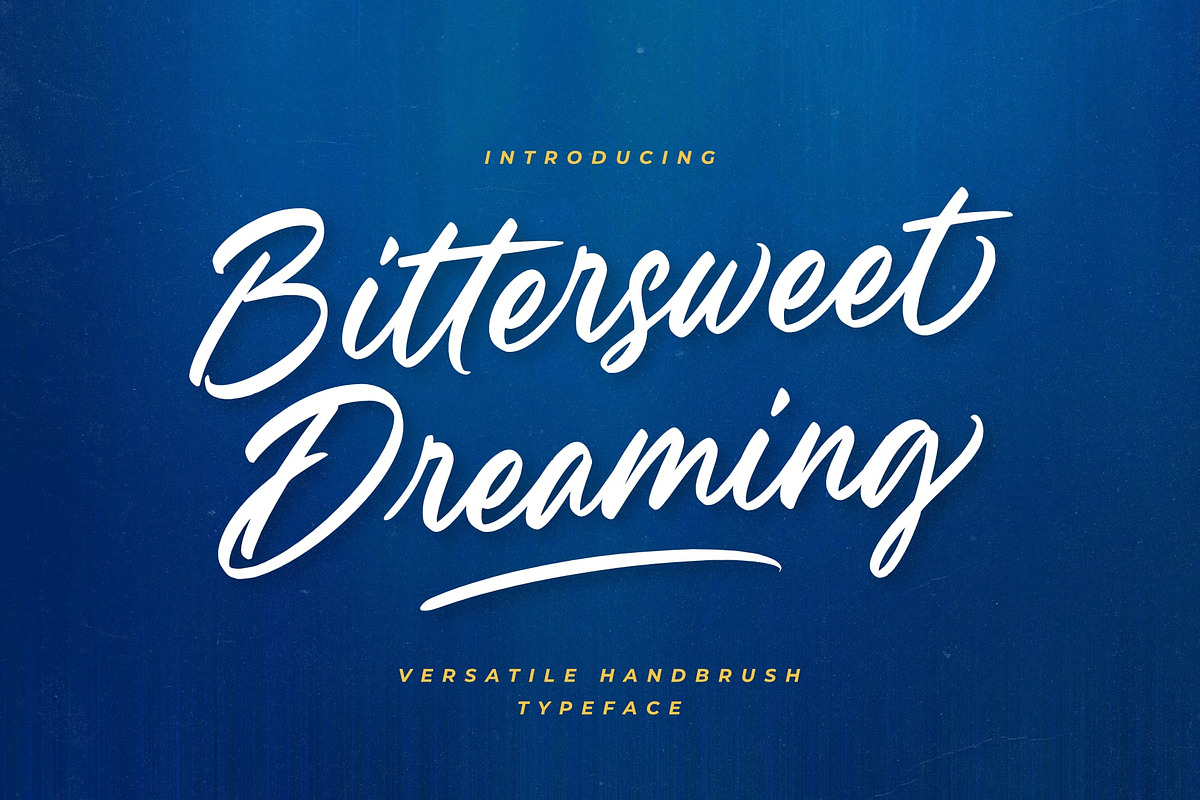 Bittersweet Dreaming, a Handwritten Font by Damarletter (Photo 1 of 9)