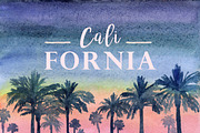 Watercolor beach backgrounds, a Texture Graphic by Inna Vinchenko Designs (Thumbnail 3 of 7)