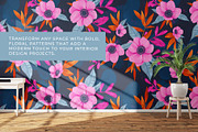 Bold After Dark Blooms Patterns, a Decorative Illustration by Ramona Schratt (Thumbnail 5 of 11)