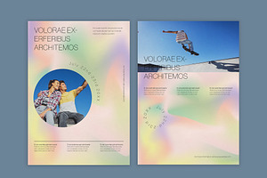 Gradient Minimal Poster DesignLayout, a Poster Template by wavebreak