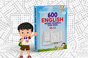 English Word Search Puzzles for Kids, a Print Template by Graphic Template (Thumbnail 2 of 2)