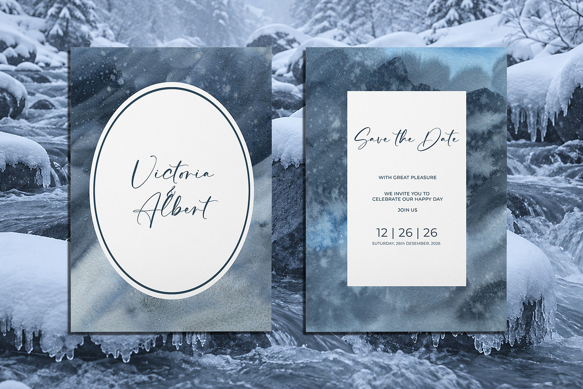 Frozen Watercolor Textures, a Texture Illustration by YarovaArt (Photo 10 of 15)