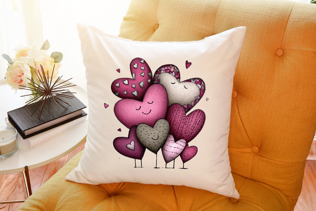 Valentine Clipart Bundle Valentines, an Illustration by Sublimation Artist (Photo 6 of 6)