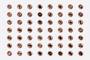 50+ Social Media Icons, an Icon by ChicGraphix (Thumbnail 6 of 6)