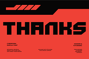 Cyberform - Futuristic Font, a Sans Serif Font by limitype (Thumbnail 10 of 10)