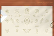 Logo Line Elements Collection, a Decorative Illustration by Vasya Kobelev (Thumbnail 10 of 11)