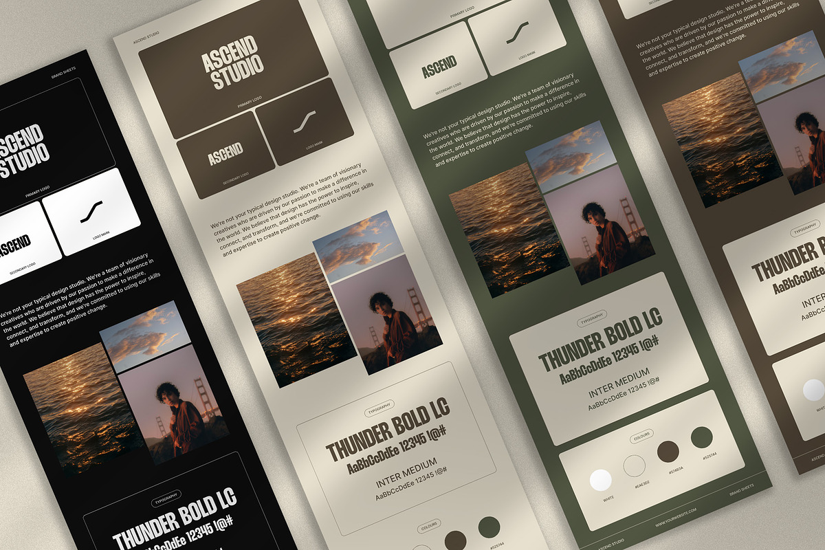 BRAND SHEETS for Figma by ASCEND, a Branding & Logo Template by Ascend Studio (Photo 4 of 6)
