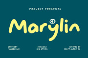CS Marylin – Cute Handwritten Font, a Handwritten Font by Craft Supply Co. (Thumbnail 1 of 8)