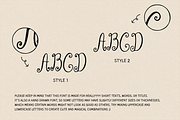 GARDEN WHISPER | WHIMSY CURLY FONT, a Handwritten Font by Maria Feliz Fonts (Thumbnail 10 of 10)