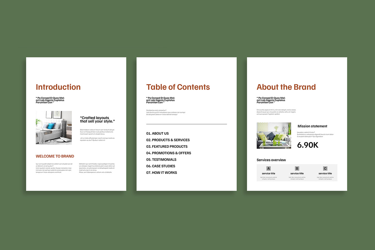 Digital Catalog eBook Design, an UI Kit Template by MightyDesign (Photo 3 of 10)
