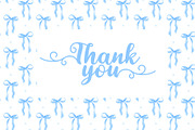 Watercolor Blue Bow Seamless Pattern, an Illustration by Stellalunarts (Thumbnail 4 of 4)