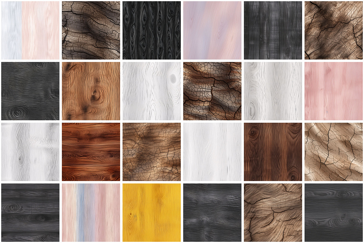 Wood Texture Seamless Pattern, a Texture Graphic by Forhadx5 (Photo 6 of 19)