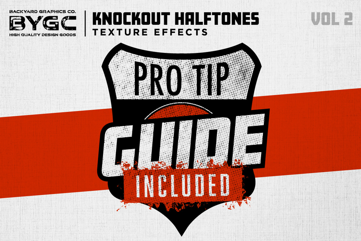 Knockout Halftone Textures Vol 2, a Texture Graphic by BackYard Graphics Co. (Photo 7 of 7)