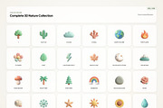 3D Nature Icons, an Emoji Icon by River Visual (Thumbnail 2 of 5)