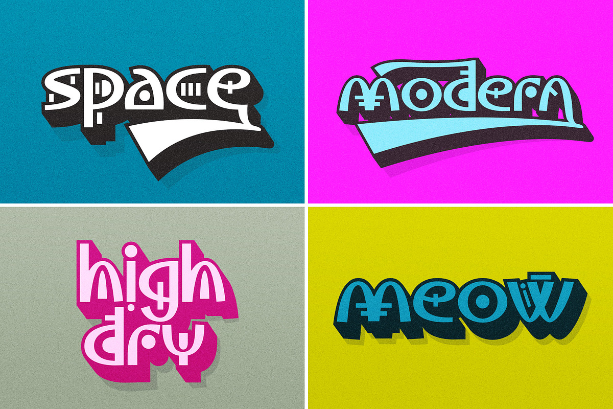 Mershella - Modern Retro Font, a Script Font by HIRO.std (Photo 8 of 10)