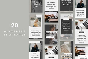 Unearth Pinterest Templates